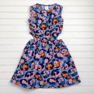 PEYTON & PARKER VGUC Colorful Floral Cutout Vacation Dress